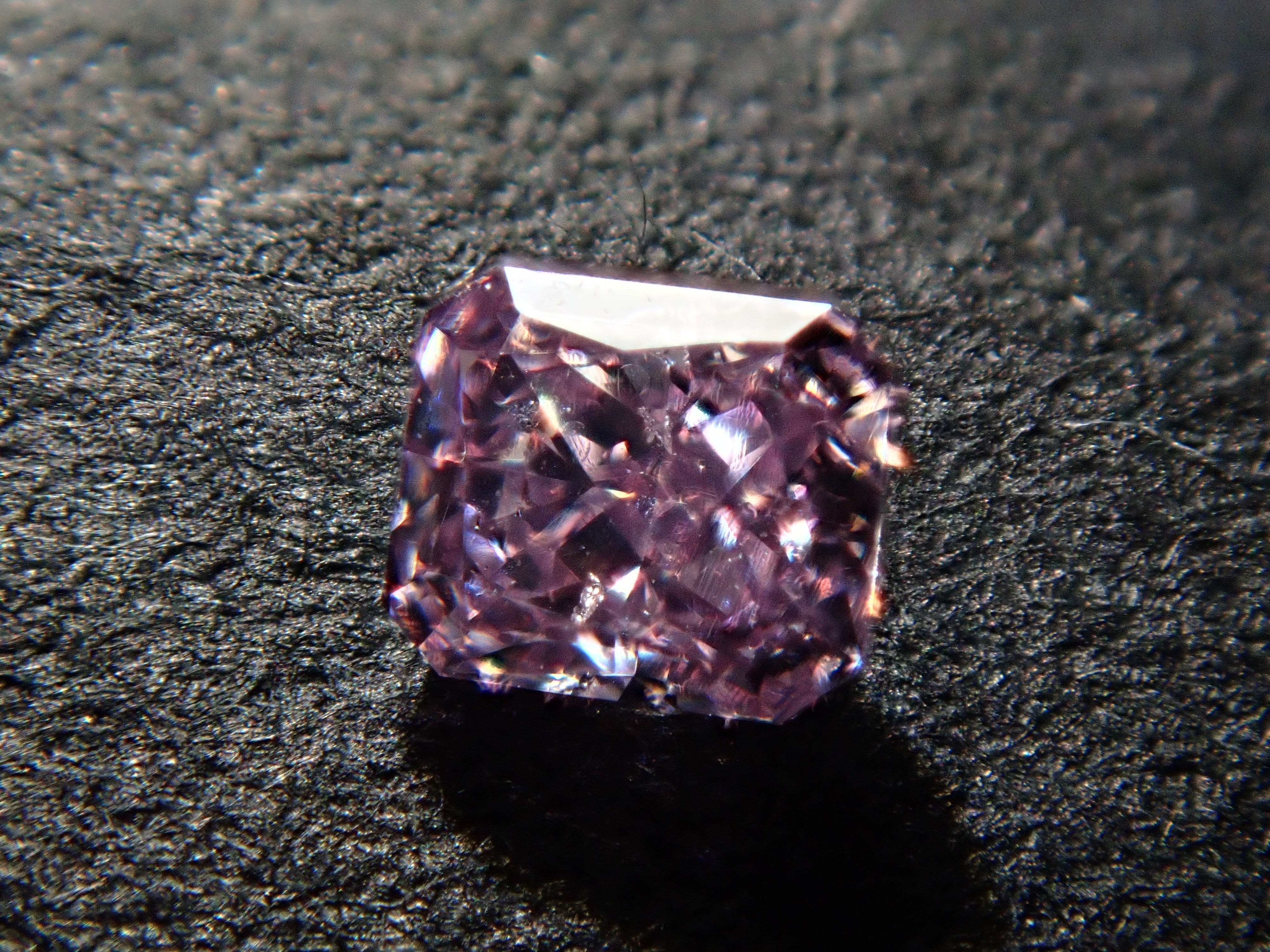 ファンシーパープルピンクダイヤモンド 0.072ctルース(FANCY PURPLE