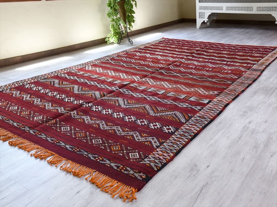 キリムスタイル / オールドキリム モロッコベルベル族のキリム287