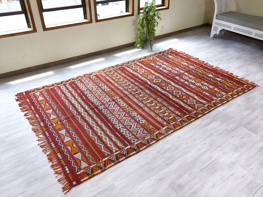 キリムスタイル / オールドキリム モロッコベルベル族のキリム282