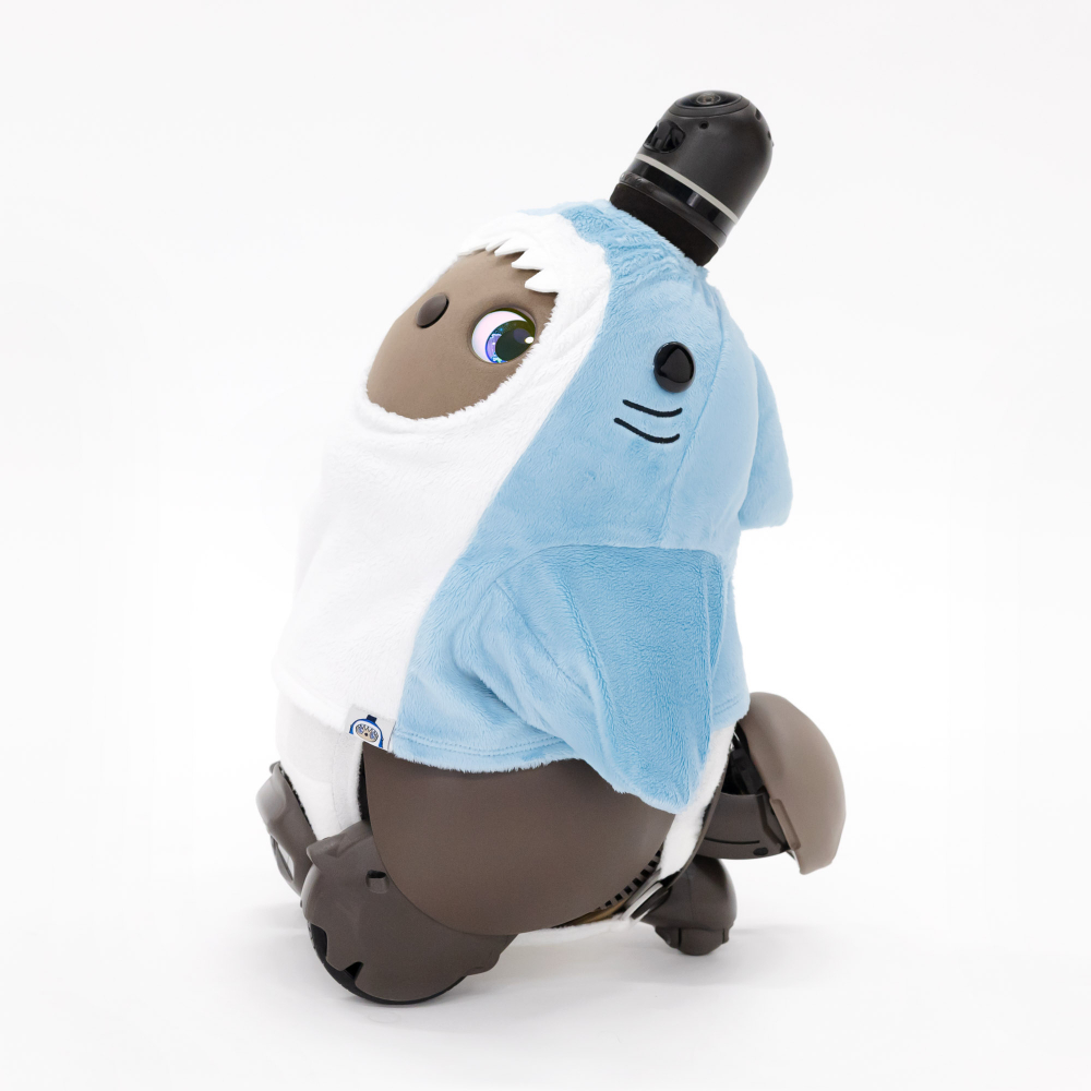 がぶっとサメベロアカットソー（ライトブルー） | LOVOT ウェブストア