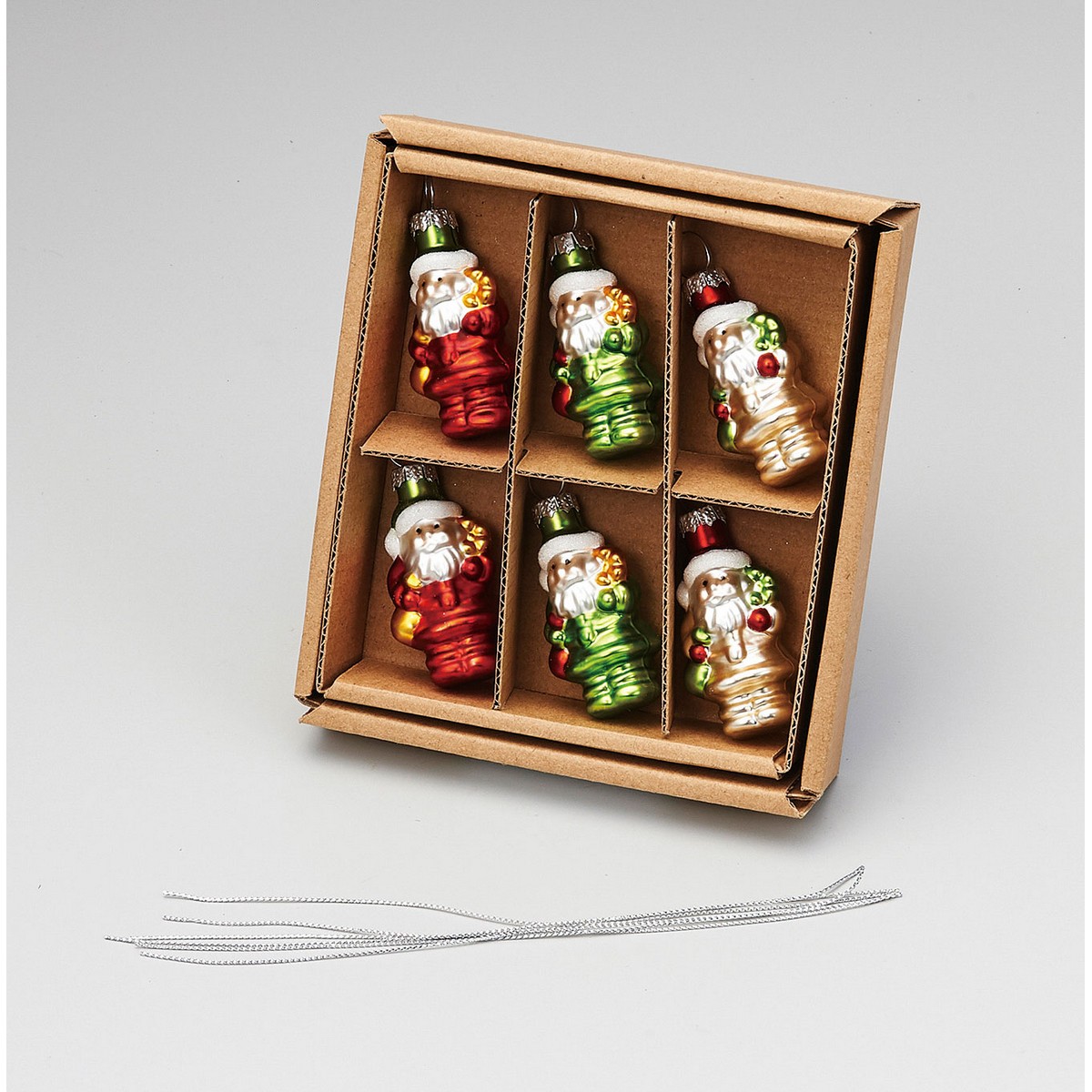 アスカ/サンタオーナメント(1箱6コ入) /AX69845-000 - 花材通販はなど