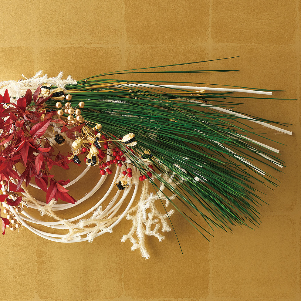 プリザーブド】大地農園/大王松・サイズアソート 2本 グリーン/03610