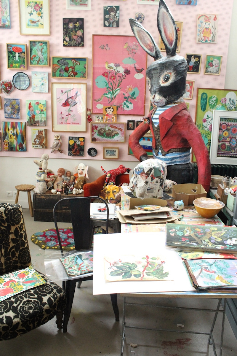 ナタリー・レテが「ウサギ・プゥ・トワ」20周年に合わせて、描き下ろし