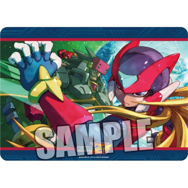 グッズ: ロックマン ゼロ4 キャラクター万能ラバーマット ゼロ