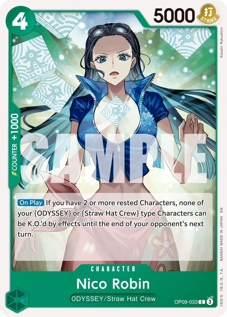 ST26-003 Nico Robin One Piece Card Game Card | One Piece Card Game