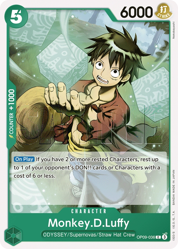 ST21-014 Monkey.D.Luffy One Piece Card Game Card | One Piece Card Game