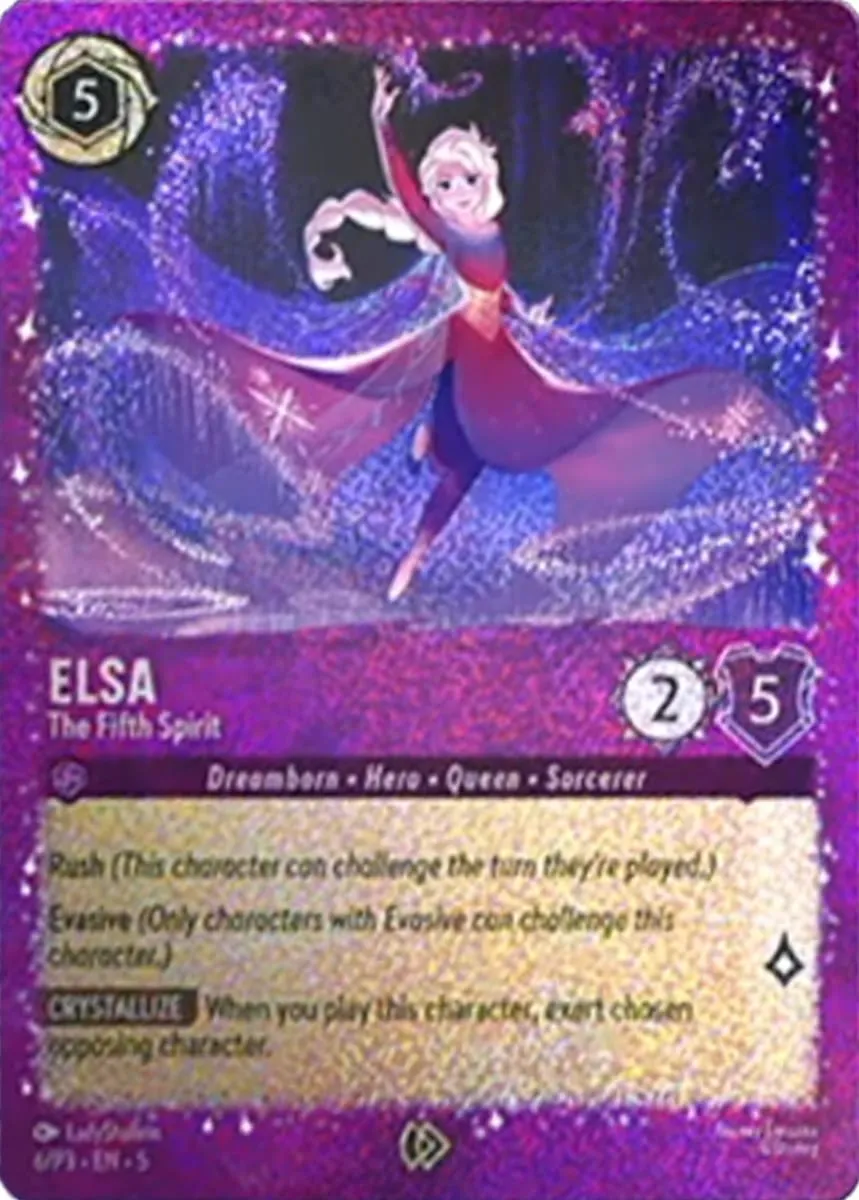 005-048 Elsa - The Fifth Spirit Lorcana Card | Disney Lorcana