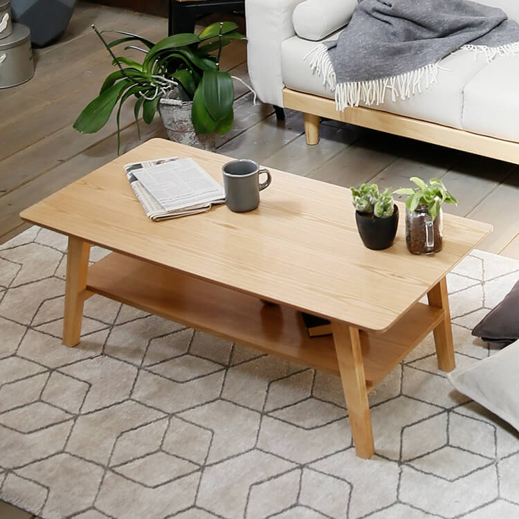 木製テーブル ベージュ | 【公式】LOWYA(ロウヤ) 家具・インテリアの