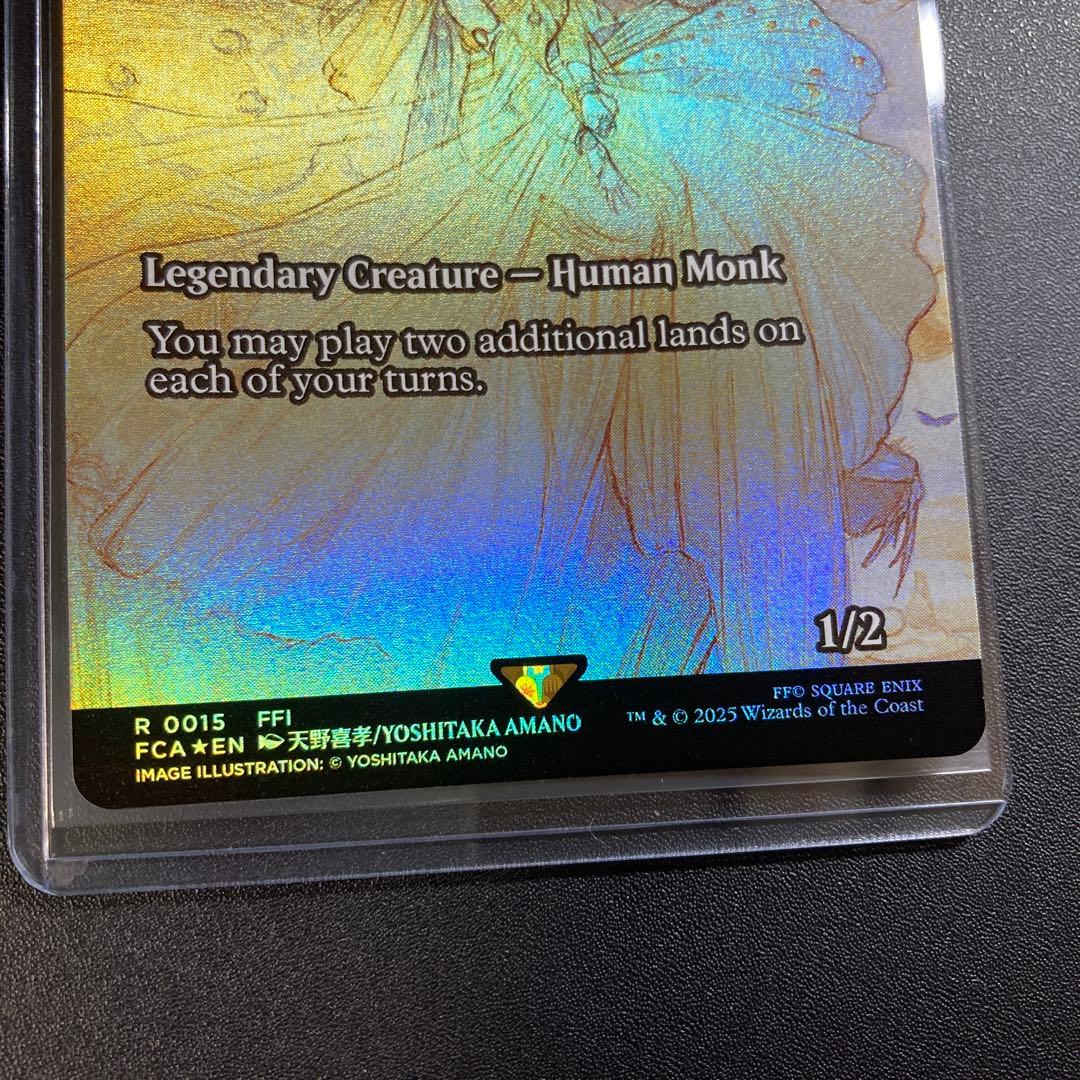 MTG FF セーラ姫 迷える探求者、梓 英語版 foil 継承史 天野喜孝 R