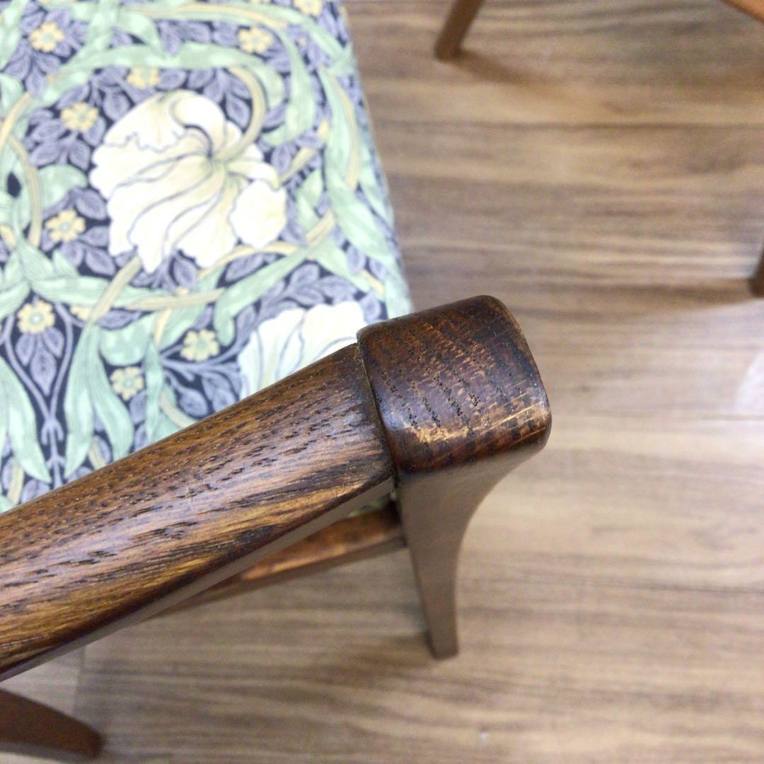 カントリーハウス ブルージュ ダイニングチェア ウィリアムモリスUSED