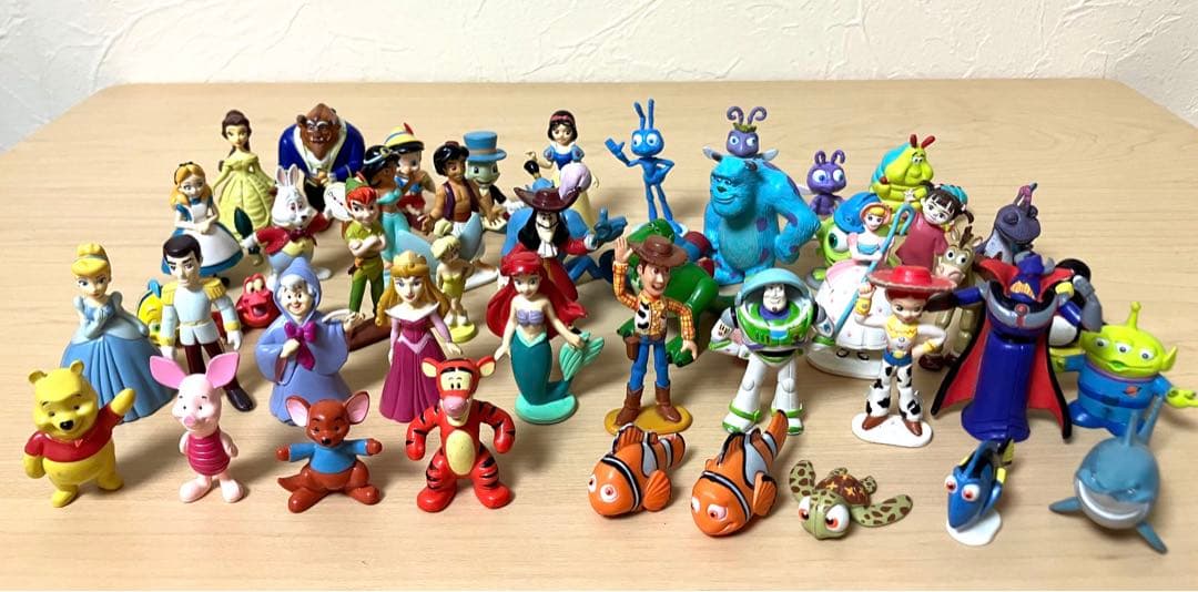 ディズニーちびキャラパレードパート1＆3 フィギュアセット - メルカリ