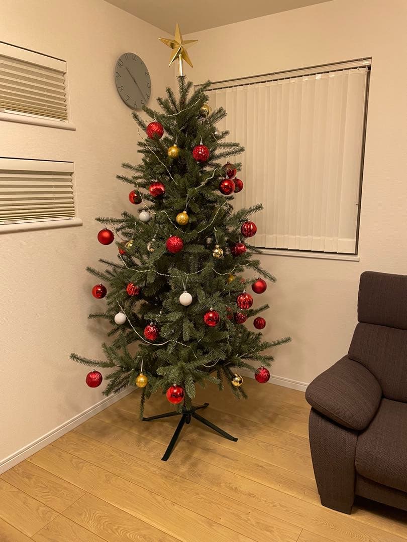 クリスマスツリー IKEA イケア 約200cm 装飾付き イケアのモミの木でクリスマスツリー 【2023】 | お花選びのコンシェルジュ