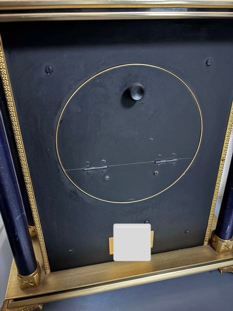 SEIKO セイコー 置時計 QW416G ネイビー 高級 豪華 - メルカリ