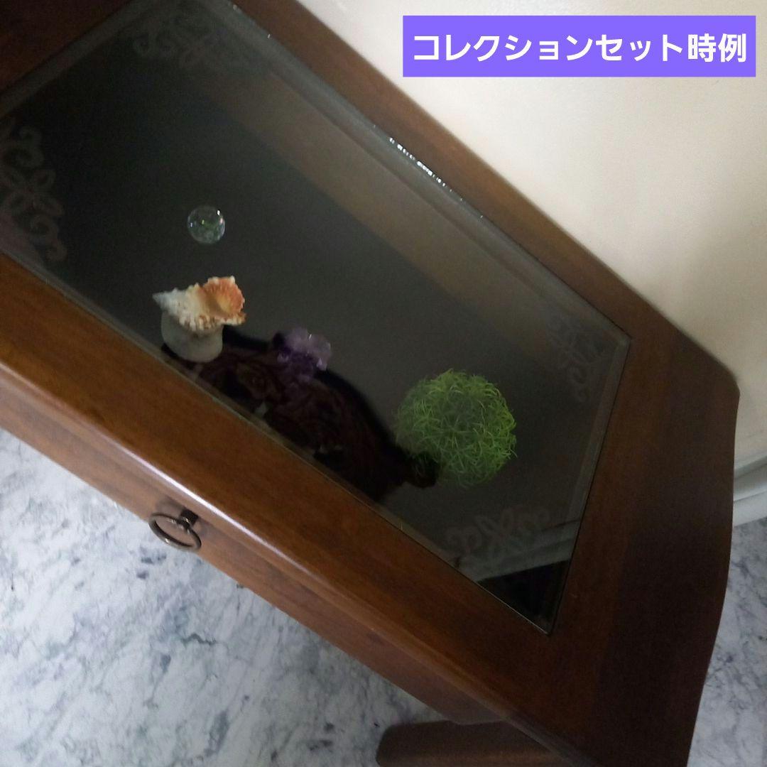 森のサーカス 株式会社 ガラス センターテーブル 引出付き