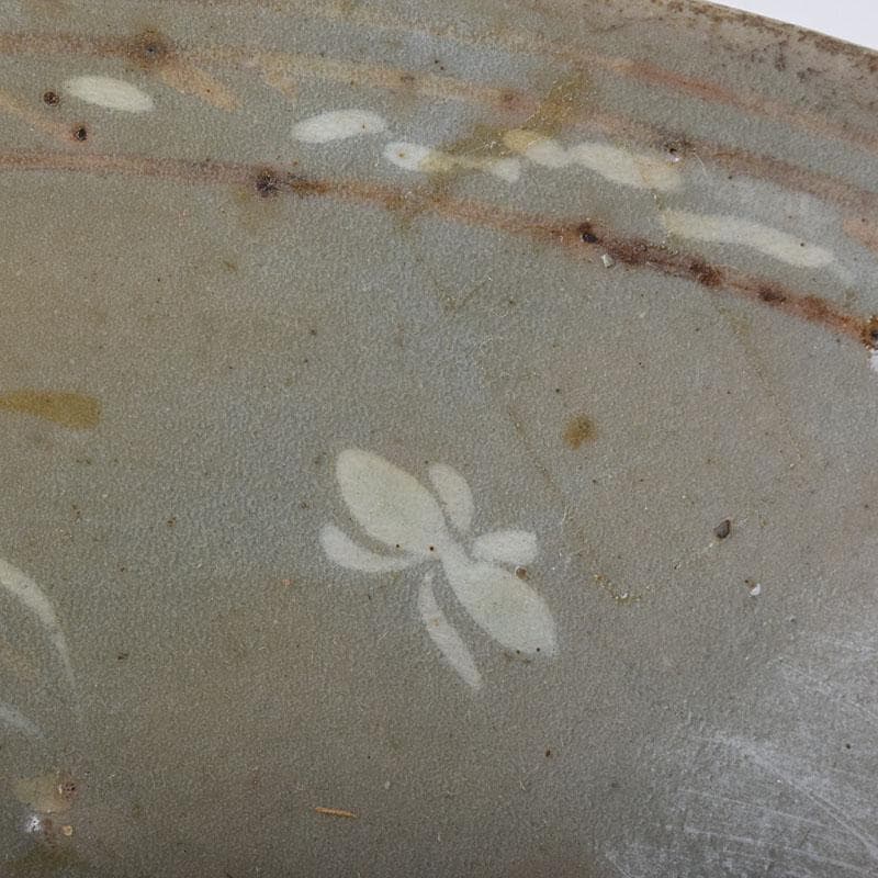 朝鮮美術 李朝 高麗青磁 象嵌花文碗 金継ぎ直し V R8968 - メルカリ