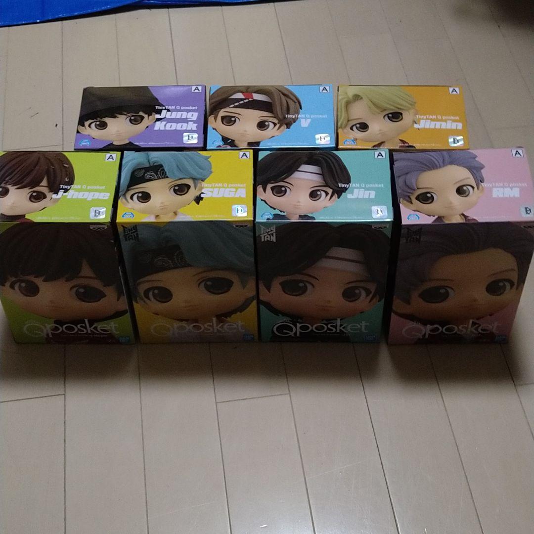 BTSフィギュア7体セットAタイプ - メルカリ