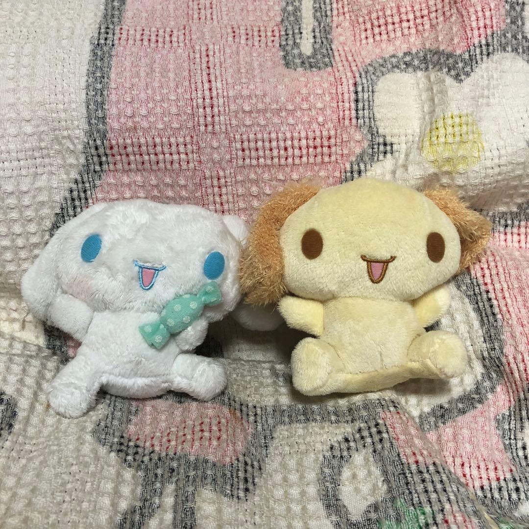 サンリオ シナモロール 2002〜2007 ぬいぐるみ＆マスコット 14こ 中古