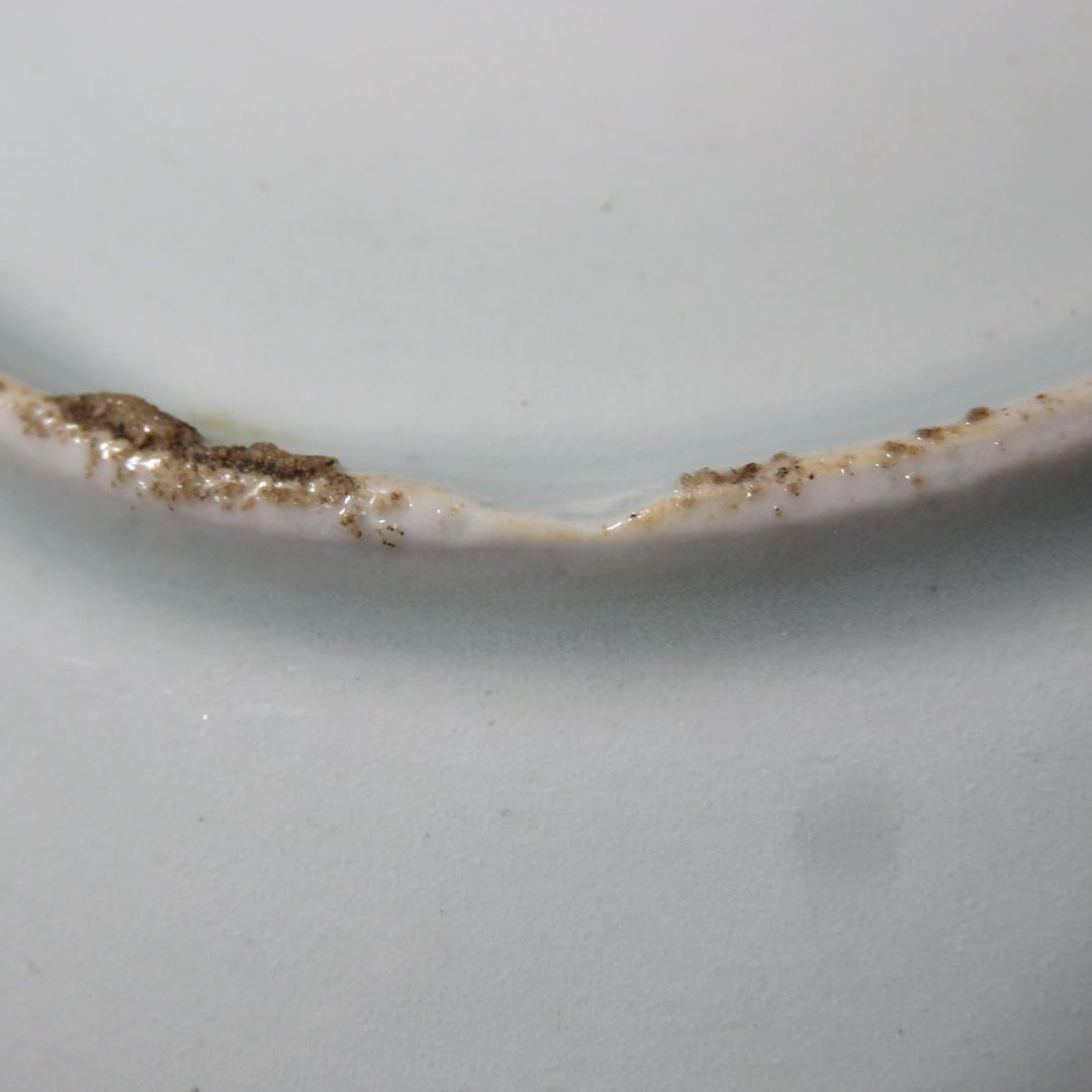 皿 5枚 古伊万里 染付 山水 江戸 窯傷 家屋 船 - メルカリ