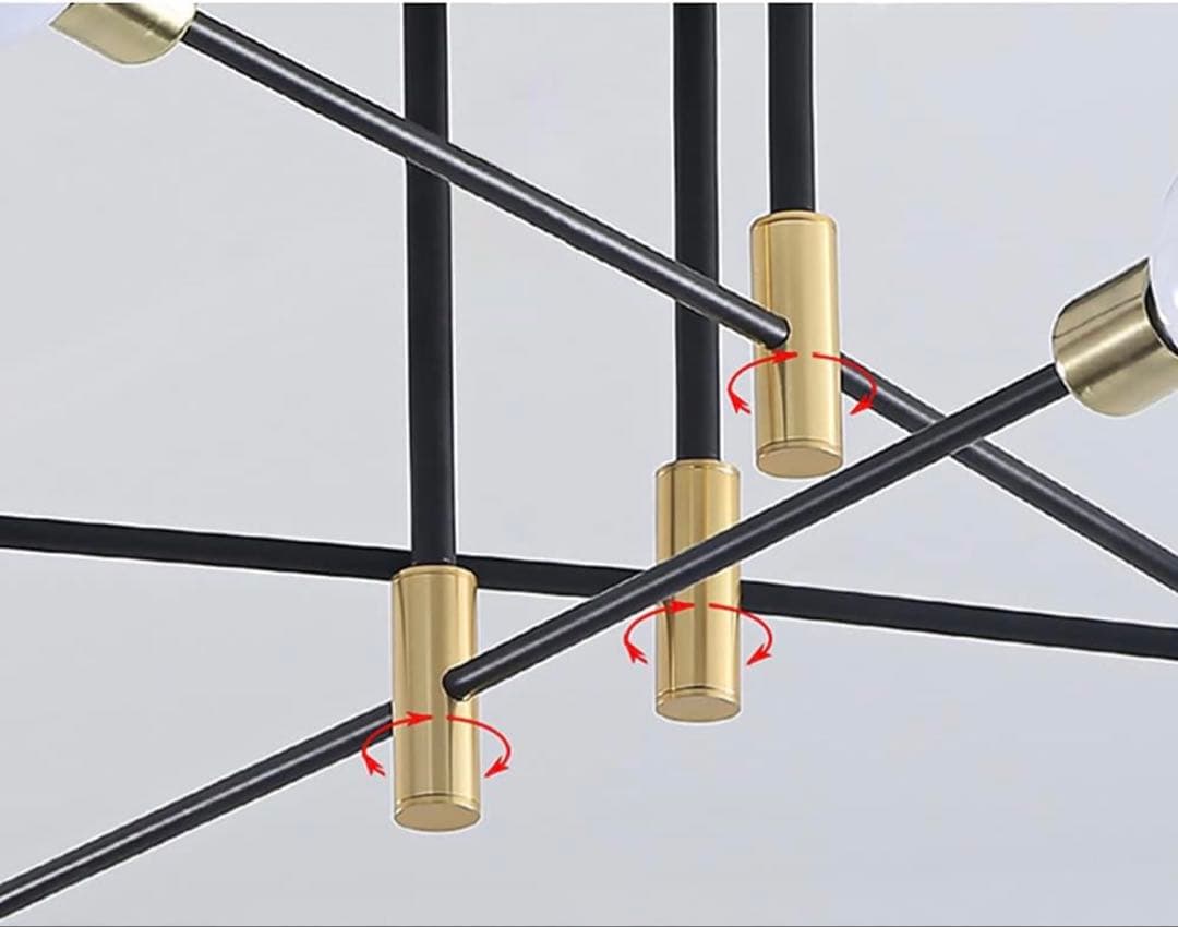 m*o様 引掛シーリング用 3色LED電球付きスパゲッティスタイル