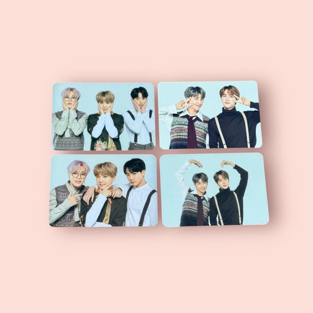 BTS ユニット ミニフォト 4枚セット - メルカリ
