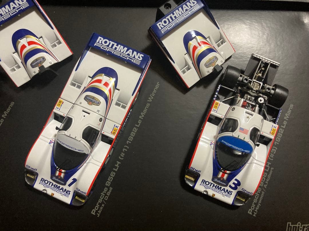 hpi -racingポルシェ956 L 1982 Le Mans 1-2-3