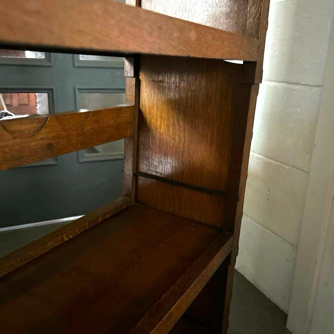 値下げ❗️ヤマハ 日本楽器 アンティーク 本棚 昭和レトロ② 組み立て