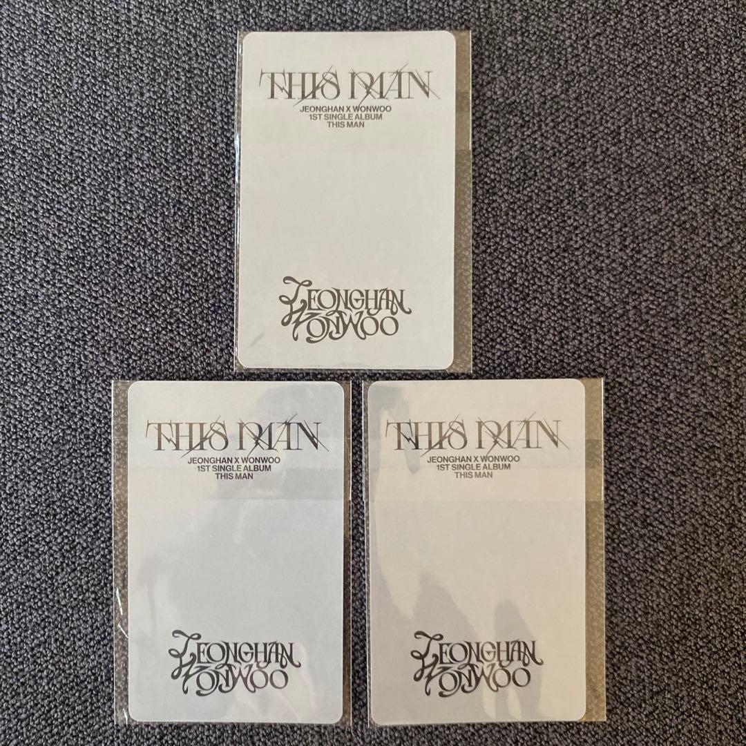 セブチ THISMAN ラキドロ 特典トレカ ジョンハン×ウォヌ - メルカリ