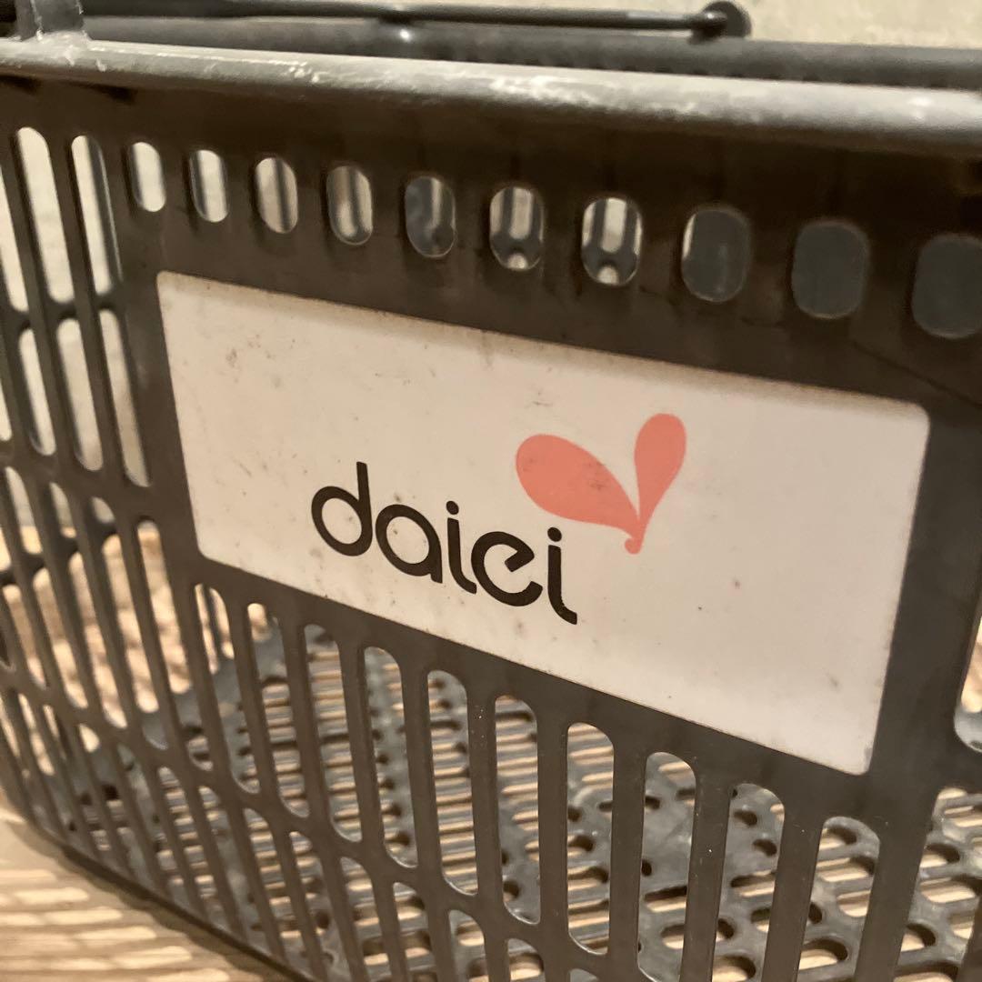 昭和レトロ ダイエー＆グルメシティ 買い物かご 三個 収納 かご 店舗