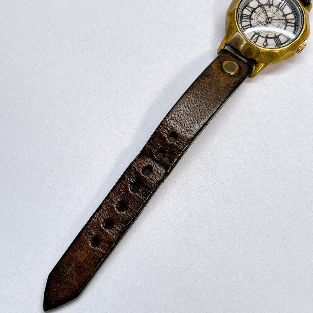 本日終了】 レオクラフト LEO CRAFT 腕時計 手作り レザー 4490 - メルカリ