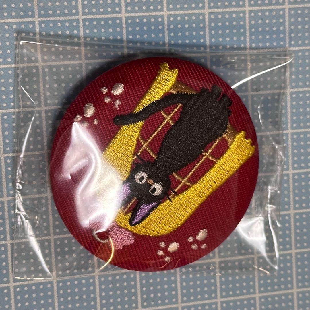 ジブリ 魔女の宅急便 ジジ 黒猫 ミニフォトフレーム バッジ セット