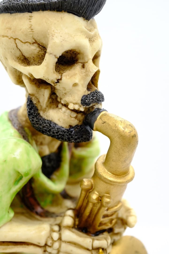 W.U.I. スカル ROCK TO DEATH フィギュア 骸骨 バンド - メルカリ