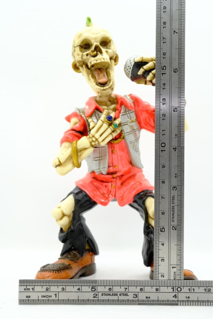 W.U.I. スカル ROCK TO DEATH フィギュア 骸骨 バンド - メルカリ