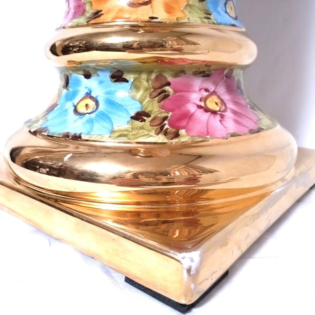 イタリア製 コラム＆ポット ガーデニングオブジェ フラワーベース