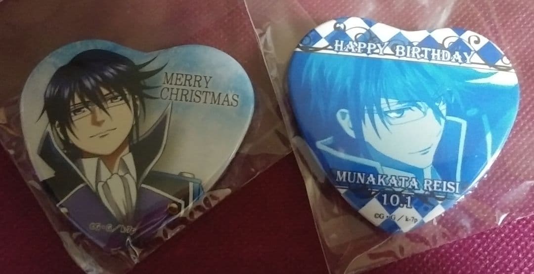 K RETURN OF KINGS プリロール特典ハート缶バッジ 宗像礼司