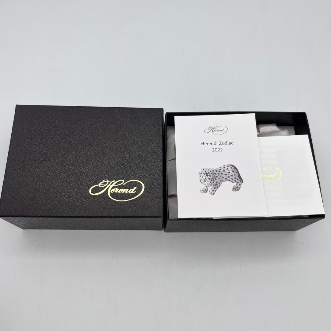 ◇15216 未使用 Herend ヘレンド 虎 フィギュリン 2022 置物 - メルカリ