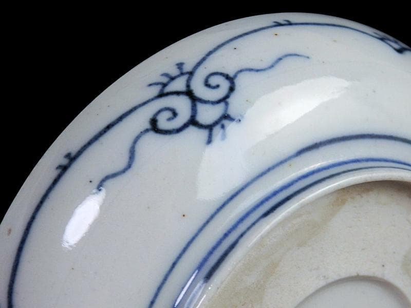 古伊万里 色絵 窓絵 貝の図 4寸皿 5枚 A137AS-CYs - メルカリ