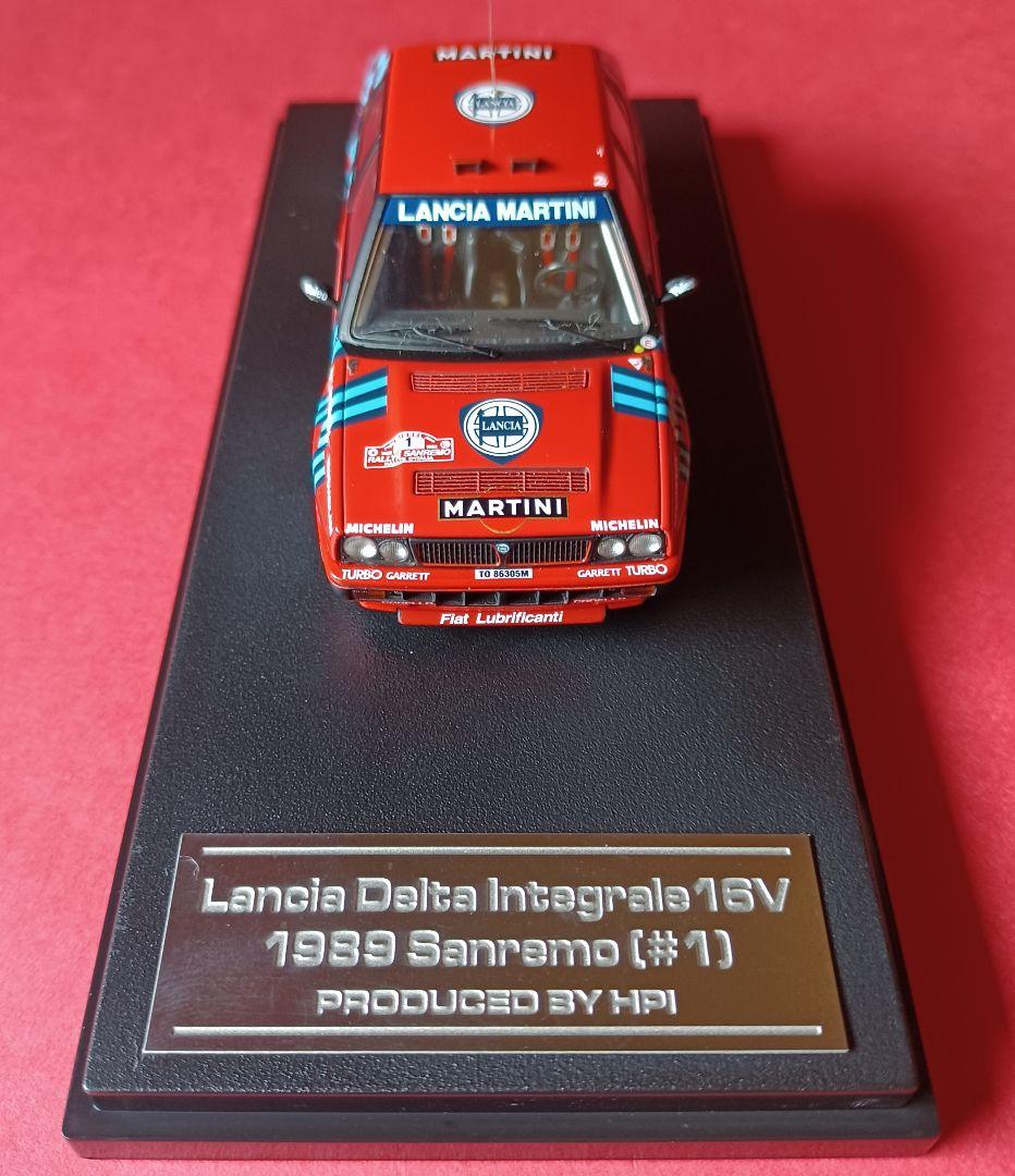 hpi 1/43 ランチア デルタ インテグラーレ16V サンレモ1989 #1 - メルカリ