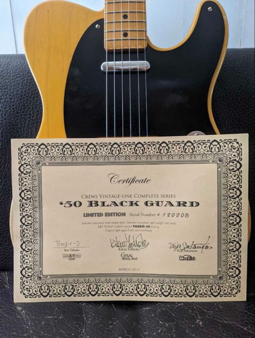 Crewsビンテージブラックガード テレ バタースコッチ K&T Tadeo - メルカリ