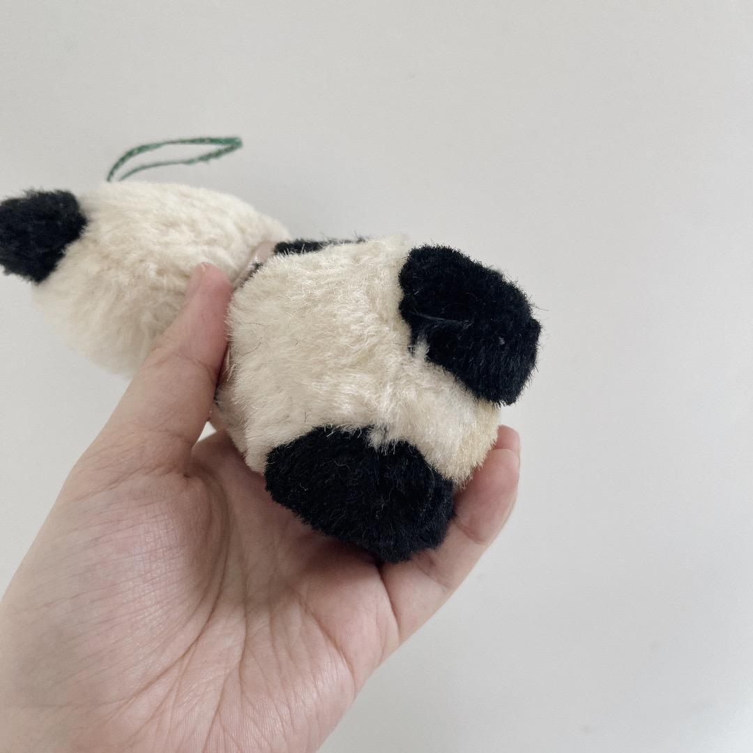 アンティーク パンダ ぬいぐるみ ハンドメイド ヨーロッパ