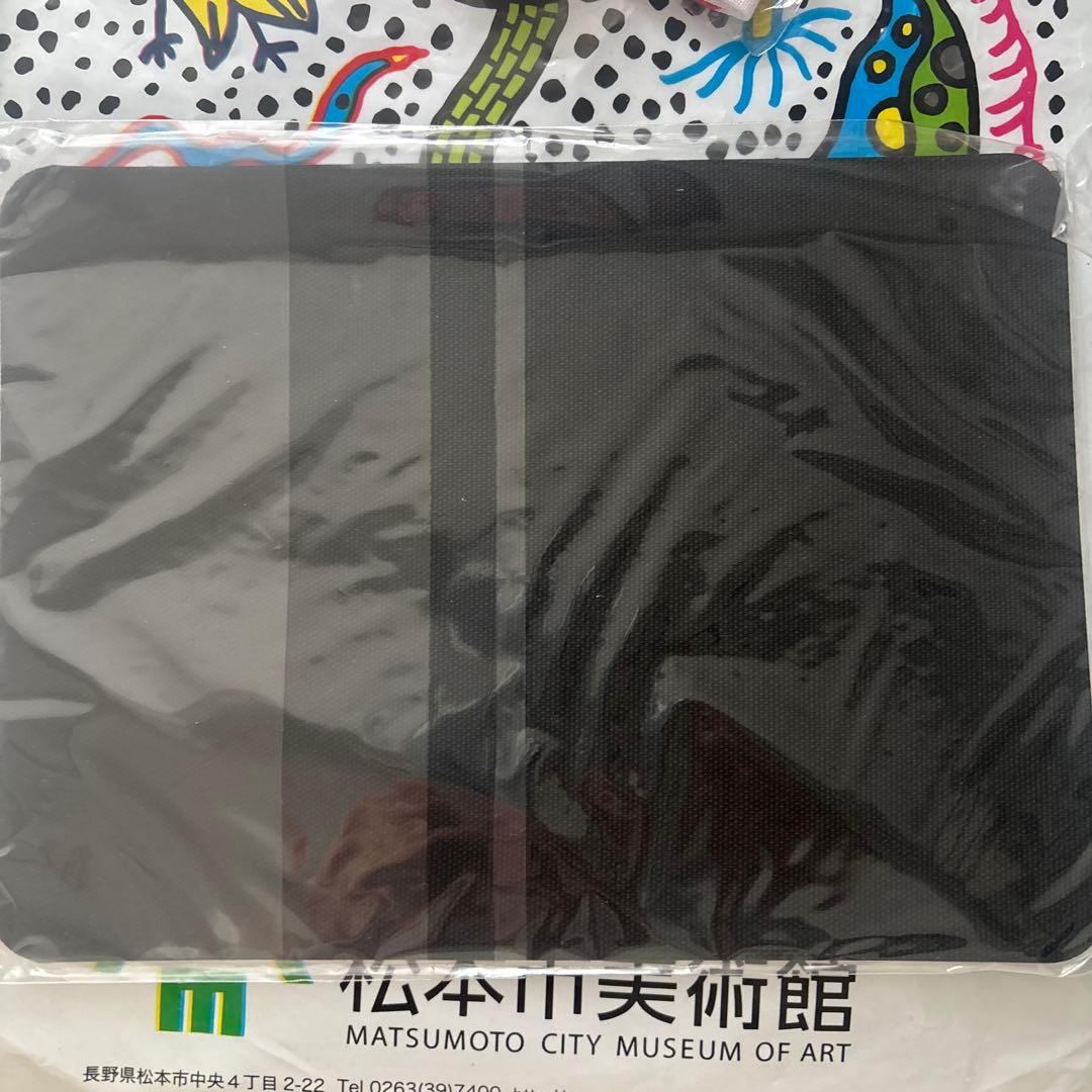 草間弥生 手拭い YAYOIちゃん 人形 マウスパッド 袋 ストラップ