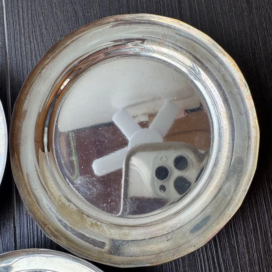 銀製？ 食器 小皿 5枚 重量392g - メルカリ