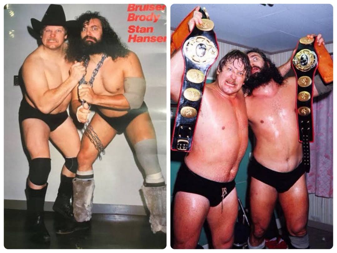 16dソフビコレ☆スタン・ハンセン&ブルーザー・ブロディ ミラクル