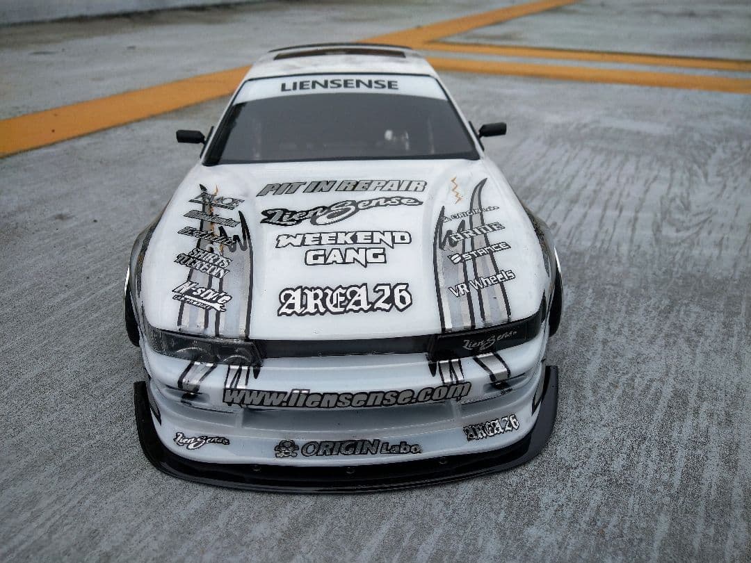 アディクション origin labo S13シルビア 新品ラジコンボディ - メルカリ