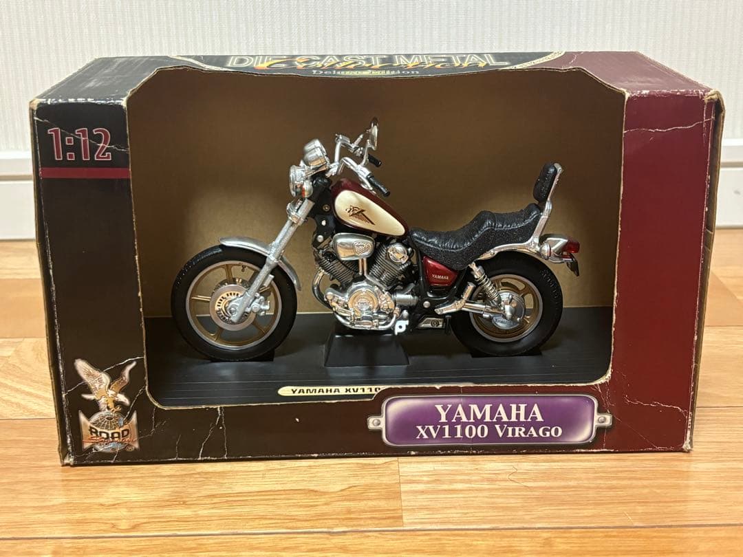 1/12 ヤマハ XV1100 ビラーゴ ダイキャスト製 バイク 完成品 - メルカリ