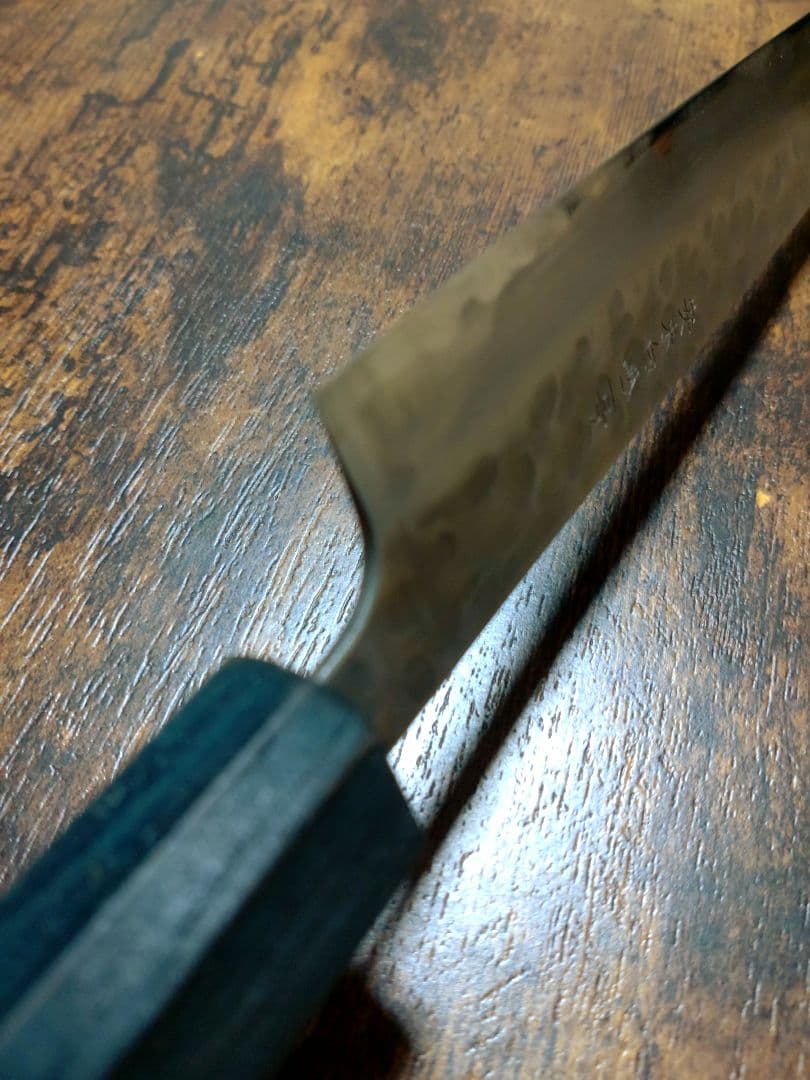 最終値下げ】 合羽橋 貴和美 筋引包丁 藍 安来白紙ニ号 - メルカリ