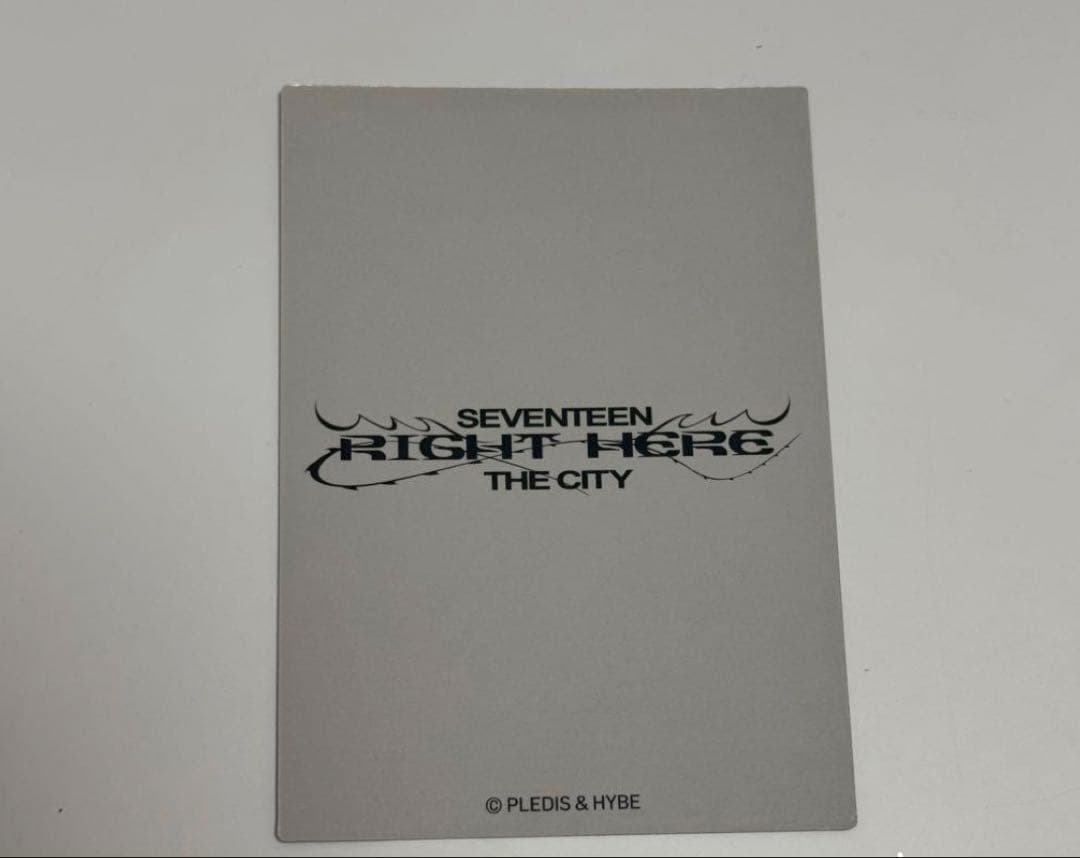 SEVENTEEN スングァン RIGHT HERE スタンプラリー トレカ - メルカリ