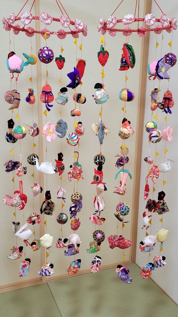 さげもん 吊し飾り 柳川毬 吊るし雛 雛人形 ひな祭り ヴィンテージ品