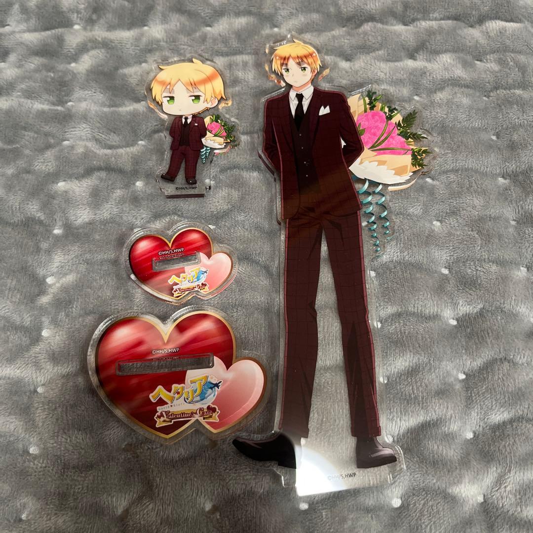 ヘタリア イギリス バレンタイン アモカフェ アクリルスタンド