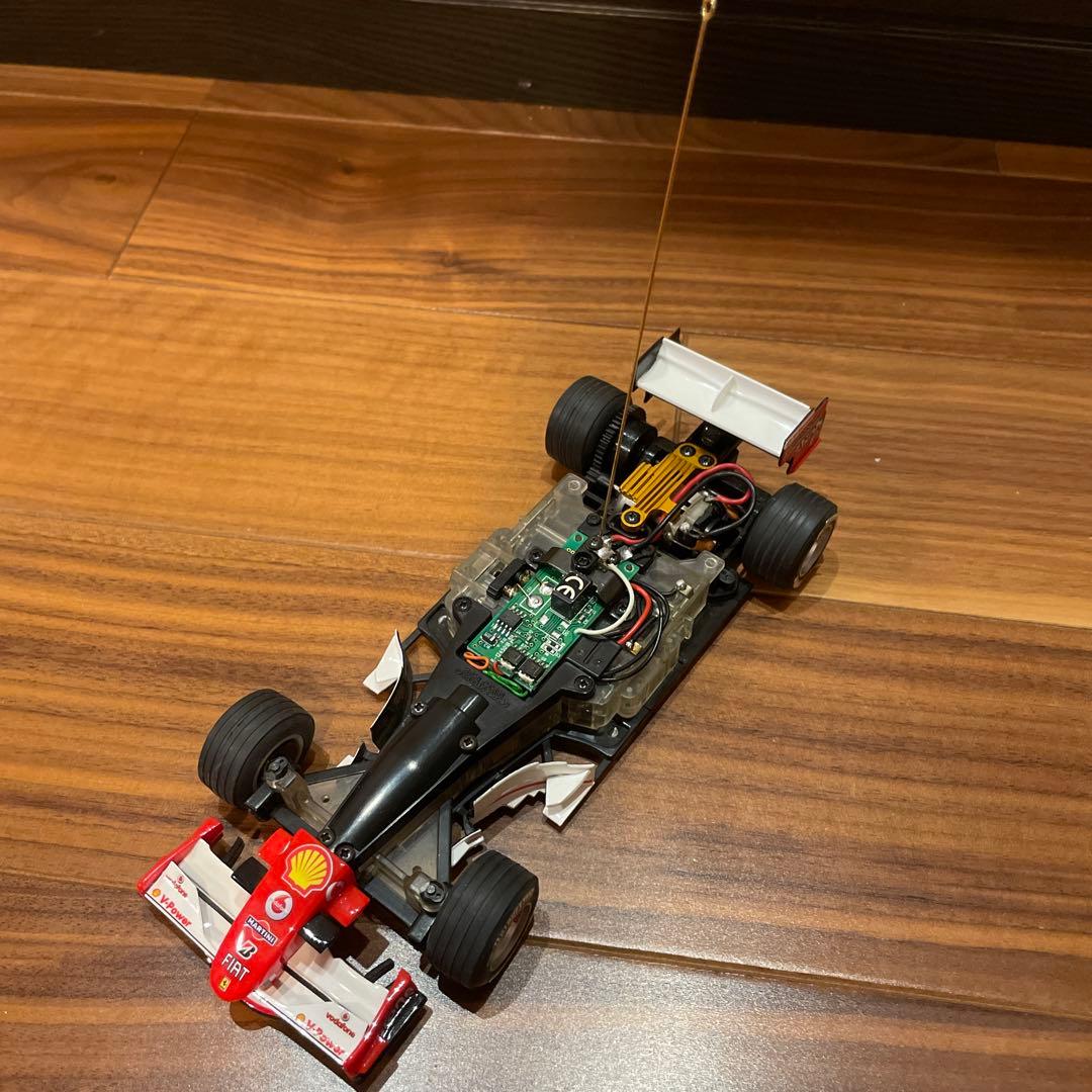 B*s様 ミニッツ フォーミュラー F-1 AM基盤、アルミフロントナックル2