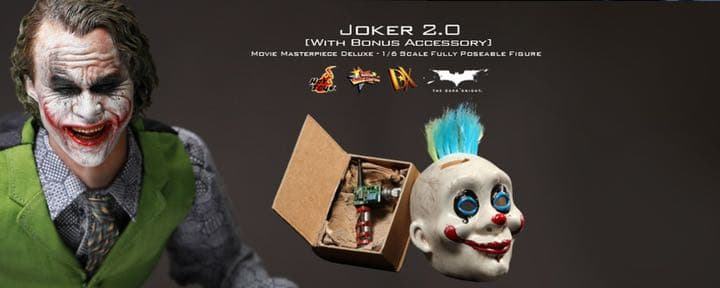 ホットトイズ　ダークナイト　ジョーカー dx11 Special Edition ムービー・マスターピース DX】『ダークナイト・トリロジー』1/6